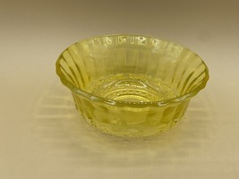 Yellow Berry Bowl 5” Anchor Hocking Neon Yellow - £10.77 GBP