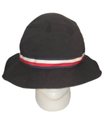 Tommy Hilfiger Bucket Hat One Size Black with red white stripe - $20.58 CAD