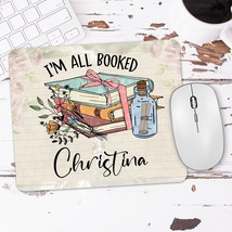 Library Teacher Gift, Librarian Office Decor, Personalized Mouse Pad, Library De - £11.16 GBP