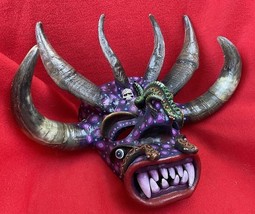 Mexican Folk Art Prudencio Guzmán Ceremonial Otherworldly Tastoane Mask ... - $300.00