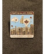 Old 1993 Calgary Alberta Canada Festival of Pins Hot Air Balloons Pin Sh... - $11.96 CAD