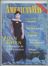 American Way Magazine American Airlines &amp; Eagle April 15 1999 Joan Chen  - £14.23 GBP