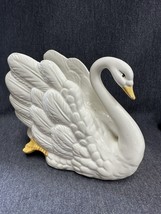 Rare Fitz And Floyd? Swan 6” Damage On Beak - £16.44 GBP