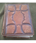 (N) Antique 1872 Domestic Holy Bible Illustrated ,Ingram Cobbin - £97.13 GBP