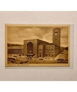 Stuttgart Germany Hauptbahnhof Train Station Postcard Vintage Antique Un... - $7.57