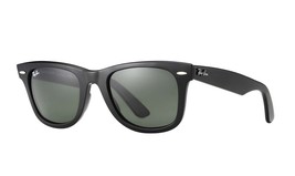 Ray Ban Wayfarer RB2140 901 54mm Sunglasses Black With G-15 Green Lens - £63.13 GBP