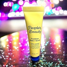 People&#39;s Beauty Frontliner Mask + Scrub 15 ml New Without Box - £11.60 GBP