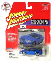 Johnny Lightning Modern Muscle Ford Mustang Blue 368-02 Hot Wheels - $12.95