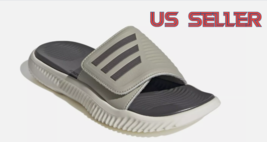 adidas Alphabounce Slide 2.0 Core Gray Men Unisex Slip-on Sandals Shoes ... - $1,030.52 MXN