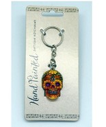 Day of the Dead Orange Face Key Chain - $8.13 CAD