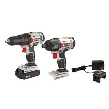 PORTER CABLE PCCK604L2 20V MAX 2-Tool Cordless Drill/Driver and Impact D... - $216.44