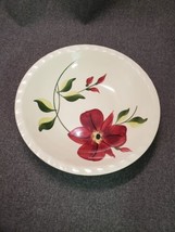 Rare Find Blue Ridge Southern Pottery Anemone Bowl 9.5&quot; Excellent Condition - £66.77 GBP