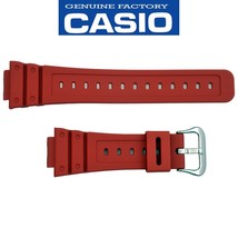 Casio G-SHOCK Watch Band Strap DW-5600P-4 DW-5600TB-4A Red Original Red Rubber - £58.81 GBP