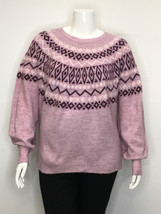 George Plus Women&#39;s Fair Isle Sweater 4X Pink NWT - $19.99