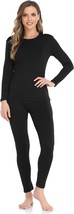 Weerti Base Layer Women Cold Weather Top Bottom Long Johns For Women With Fleece - £36.00 GBP