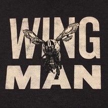 MEN&#39;S Jack Daniels Honey Wing Man Shirt V Neck Tee - £19.57 GBP