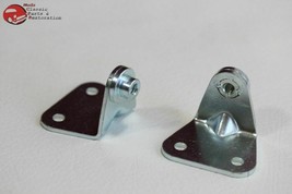 1932 Ford Closed Car Windshield Glass Mounting Slide Swing Arm Brackets New Set - £19.23 GBP