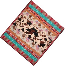 Cowhide Western Quilt, Toddler Boy Western Quilt, Baby Boys Western Quilt - £79.93 GBP