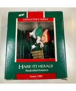 Hallmark Hark! It’s Herald 1989 ornament Keepsake Ornament First in Seri... - $374.75 MXN