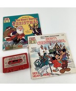 Disney Storyteller Cassette Tape Mickey Night Before Christmas Carol Boo... - $40.53 CAD