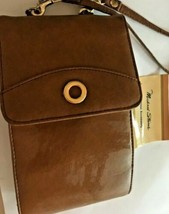 Vintage Michael Stevens Travel Purse Handbag Shoulder Compartments SKU 0... - £4.65 GBP