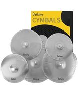 Batking Low Volume Cymbals Mute Quiet Tone Cymbals Set of 5 Pack for Pra... - $2,182.83 MXN Batking Low Volume Cymbals Mute Quiet Tone Cymbals Set of 5 Pack for Pra... - $2,182.83 MXN