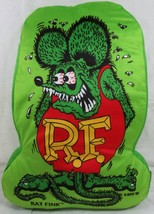Rat Fink Cushion 20&quot; tall by 16&quot; wide by 2&quot; deep - £54.51 GBP