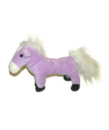 Purple Lavender Plush Pony  Horse 12&quot; Long 7&quot; Tall White Mane and Tail L... - £11.59 GBP