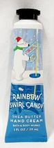 Bath Body Works RAINBOW SWIRL CANDY Shea Butter Hand Cream Moist 1 oz/29... - $14.99