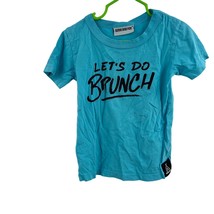 Quinn and Fox Let&#39;s Do Brunch Tee Size 2/3 PLAY Condition - £10.83 GBP