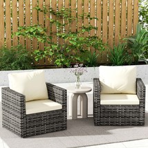 Outdoor Patio Furniture Sets: Rattan Wicker Sofa Seating (360 LBS) - €226,30 EUR