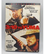 DVDS 3:10 To Yuma Movie Russell Crowe Christian Bale Widescreen - $4.95