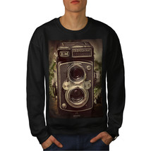 Wellcoda Old Foto Camera Mens Sweatshirt, Retro Casual Pullover Jumper - £23.74 GBP+