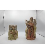 Grandeur Noel Collector&#39;s Edition Hand Painted Porcelain Angels Set With... - $22.18 CAD