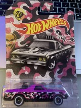 2020 Hot Wheels &#39;68 El Camino Pink Camouflage Series Car 5/5 - $5.82