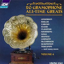 Various Artists : 20 Gramophone All-Time Greats - Volume 4 CD Pre-Owned - £11.95 GBP