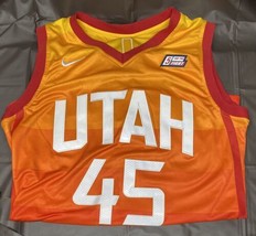 Donovan Mitchell Utah Jazz Nike City Edition Swingman Jersey Men&#39;s Size 48 - £22.05 GBP