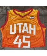 Donovan Mitchell Utah Jazz Nike City Edition Swingman Jersey Men's Size 48 - £22.05 GBP
