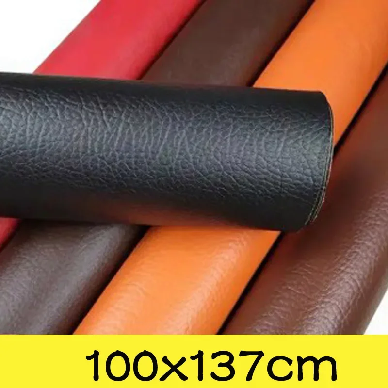 100x137cm Self Adhesive Leather Repair Tape DIY Black Self-Adhesive Leather Repa - $25.00