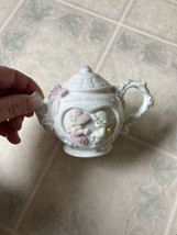 Vintage Precious Moments Teapot Friendship Hits The Spot 1993 decorative - £14.75 GBP