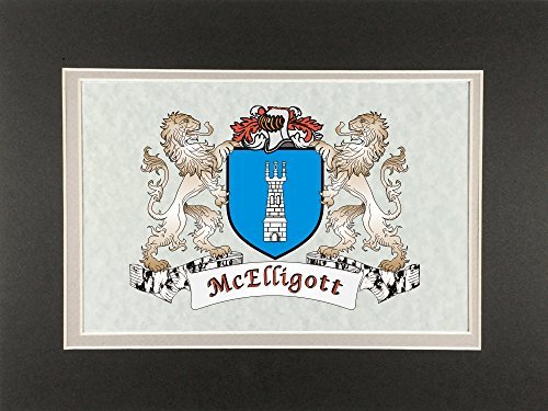 McElligott Irish Coat of Arms Print - Frameable 9" x 12" Item image 3