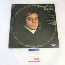 Johnny Mathis Signed Love Story LP Vinyl PSA/DNA Album Autographed Sleeve Only - £196.64 GBP