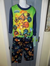 Skylanders Swap Force Long Sleeve Pajama Set Size XS (4) Boy&#39;s EUC - £16.07 GBP