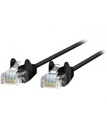 Belkin CE001B25-BLK-S SLIM 25FT CAT6 BLK UTP SNAGLESS 28AWG PATCH CABLE ... - $711.49 MXN