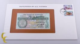1986 The States of Guernsey One Pound Banknotes of all Nations Uncirculated - $32.78