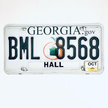 2020 United States Georgia Hall County Passenger License Plate BML 8568 - $16.82