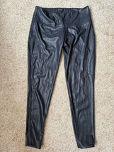 Time &amp; Tru Faux Leather Legging Pants Womens XL 16-18 - £15.46 GBP