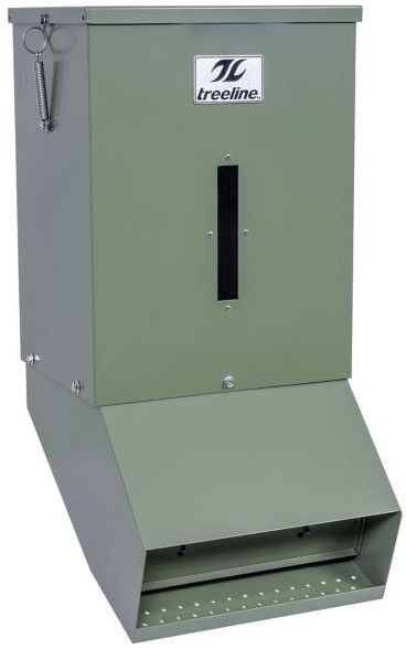 Treeline FDR0070AS - Hanging Deer Feeder 80-lb. Feed Capacity Stainless-... - $165.97
