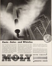 1936 Print Ad Climax Molybdenum Irons &amp; Steels Alloying Elements New York,NY - £16.53 GBP