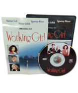 Working Girl DVD 1988 Harrison Ford Melanie Griffith Romantic Comedy Drama - £4.91 GBP